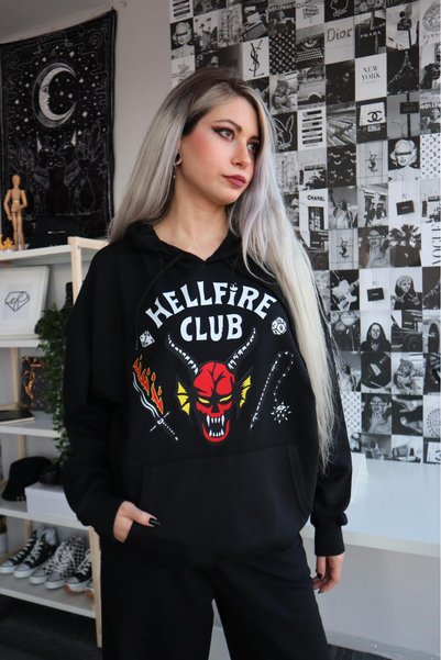 Gofeel HELLFIRE SWEAT Duks 3 niti Brushed StreetWear Hoodie GOFEEL