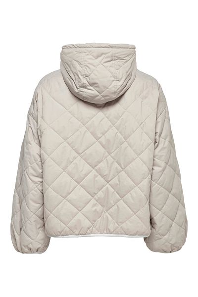 ONLY Light Brown Women's Coat ONLSANDY QUILT JACKET CC OTW