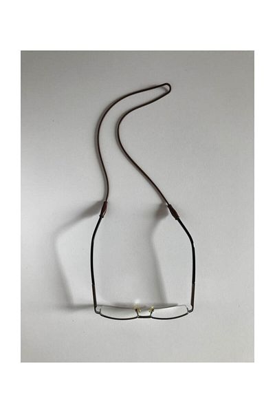 Shrek Glasses Rope Silicone 5 Pieces Brown