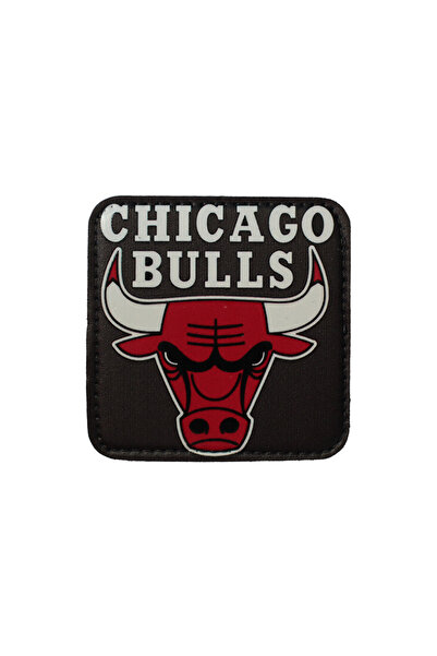 Trucker Chicago Bulls Model 7x7 cm Trucker Şapka Uyumlu Patch Arma