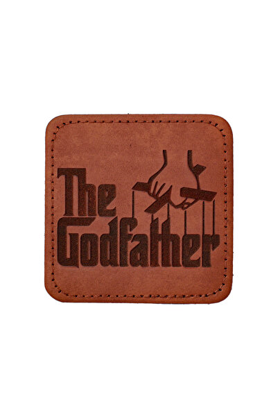 Trucker Godfather Model 7x7 cm Trucker Şapka Uyumlu Patch Arma