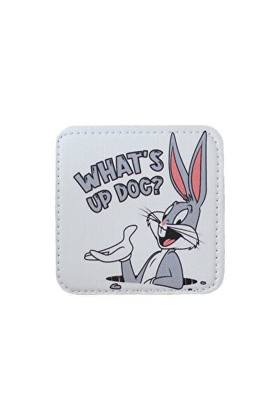 Trucker Bugs Bunny Model 7x7 cm Trucker Şapka Uyumlu Patch Arma