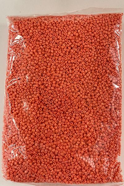 Hobigram Beads Assortment Matte Orange Sand Beads 3 mm 500 Gr – Beads, Stylish Design, Women's Accessory – Beads