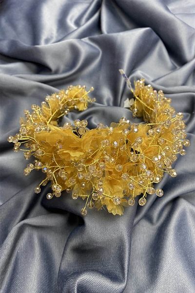 Hobigram Agena Crystal Stone Henna și coroană de mireasă pentru cele mai frumoase mirese – Coroană, Crystal Stone, Model elegant – Coroană – T