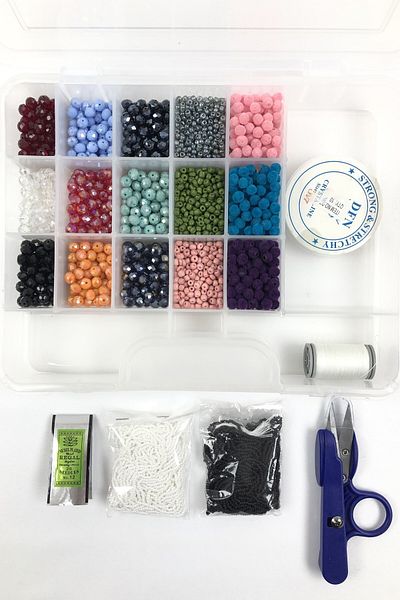 Hobigram Beads Assortment Jewelry Making Material Starter Beads Kit – Beads, Stylish Design, Women's Accessory