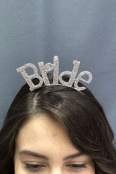 Hobigram Coroana de mireasa groasa cu piatra argintie pentru cei mai frumoși mirese – Coroana, piatra de cristal, model elegant, coroana de mireasa – Coroana –