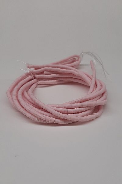 Hobigram Assortment of Beads Light Pink Fimo Dough Beads 4mm – Beads, Stylish Design, Women's Accessory – Beads –