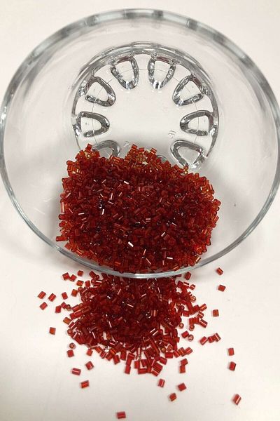 Hobigram Beads Assortment Dark Red Cutout Beads (2-2.5mm) – Beads, Stylish Design, Women's Accessory – Boncu