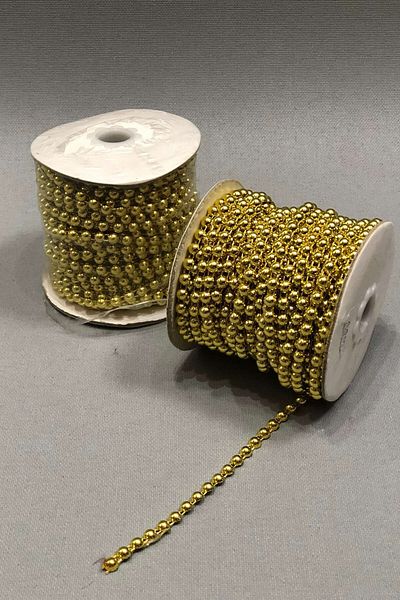 Hobigram Χάντρες Ποικιλία Χρυσή σειρά Cut Pearl 6 mm – Χάντρες, Κομψό Σχέδιο, Γυναικείο Αξεσουάρ – Χάντρες – Μπονκ