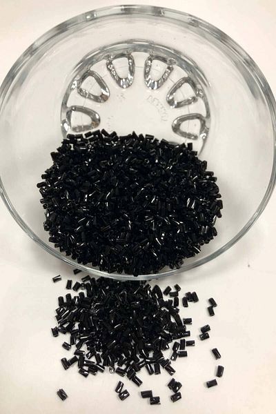 Hobigram Χάντρες Μαύρες Στριφτές Χάντρες (2-2,5mm) – Χάντρες, Κομψό Σχέδιο, Γυναικείο Αξεσουάρ – Bonc