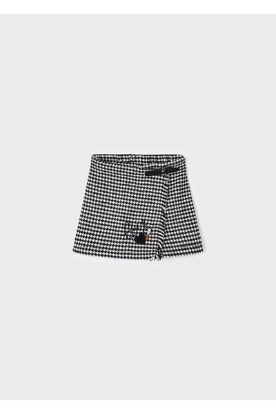 MAYORAL 04907 MAYORAL GIRL PLAID SHORTS SKIRT