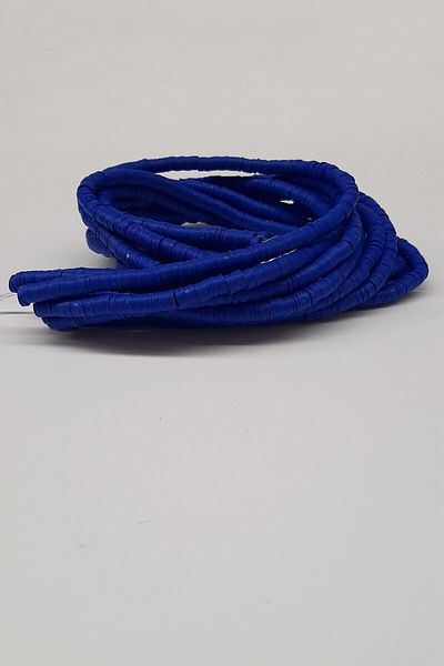 Hobigram مجموعة متنوعة من الخرز من Saks Blue Fimo، خرز عجينة 6 مم – خرز، تصميم أنيق، إكسسوار نسائي –