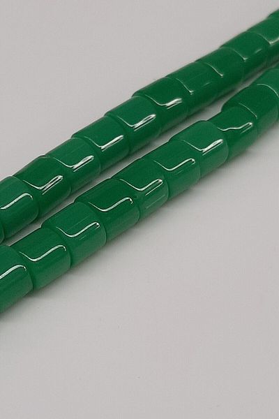 Hobigram Beads Assortment Green Cylinder Shiny Beads – Beads, Stylish Design, Women's Accessory – Beads – Bon