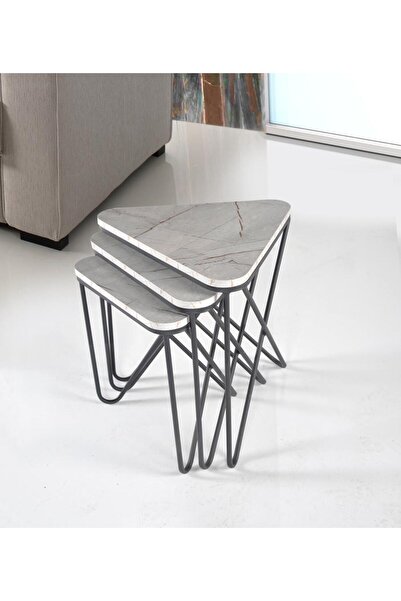 Güneş GÜNEŞ ÜÇGEN ZİGON SEHPA LAGİNA