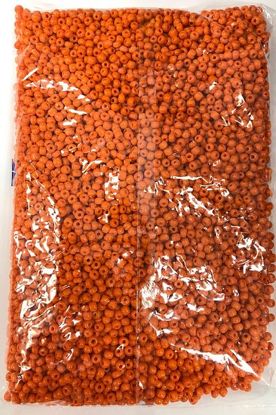 Hobigram Beads Assortment Matte Orange Sand Beads 4 mm 500 Gr – Beads, Stylish Design, Women's Accessory – Beads