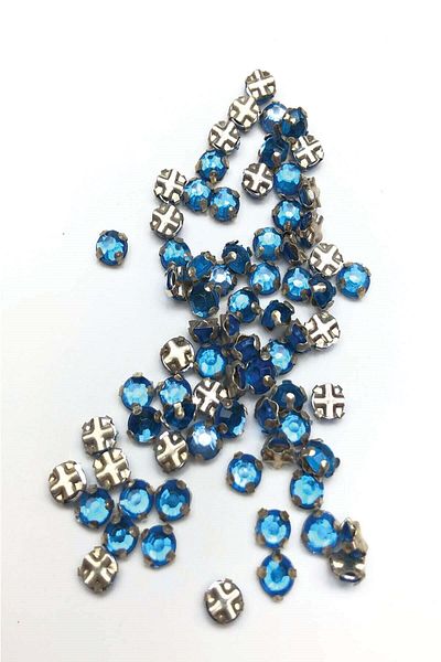 Hobigram Beads Assortment Turquoise Small Case Stone 25 Pieces – Beads, Stylish Design, Women's Accessory – Bo