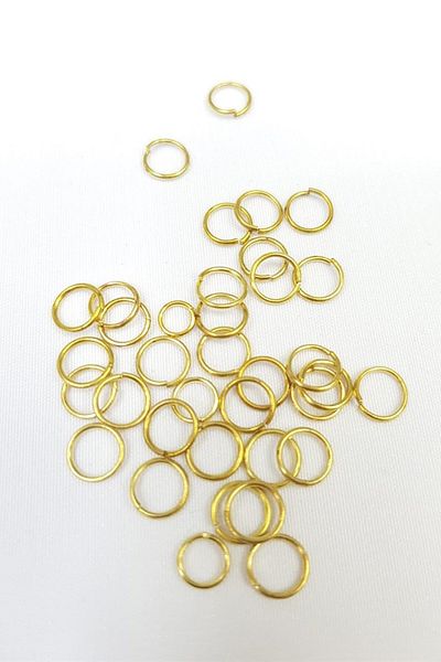 Hobigram Beads Assortment Yellow Prayer Beads and Jewelry Ring 5 mm – Beads, Stylish Design, Women's Accessory – Beads –