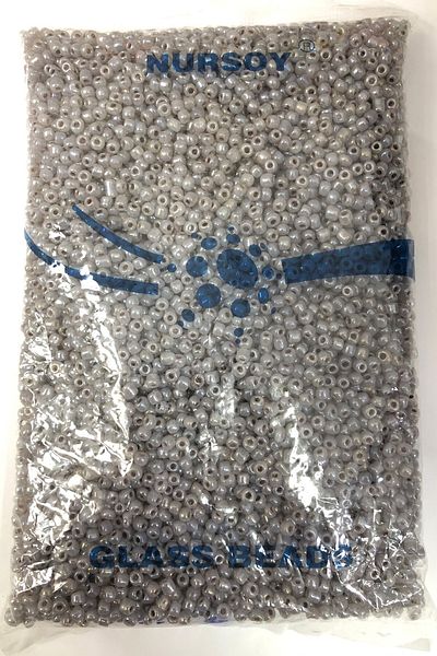 Hobigram Beads Assortment Stone Color Gray Sand Beads 4 mm 500 Gr – Beads, Stylish Design, Women's Accessory – Bonc