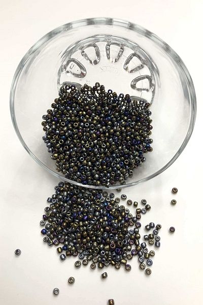 Hobigram Ποικιλία χάντρες Janjanlı Green Sand Beads Μεσαίο μέγεθος 3 mm 50 gr – Χάντρες, Κομψό Σχέδιο – Χάντρες – Μπον