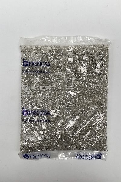 Hobigram Assortment of Beads Precıosa Triangles Cut Silver Color Twisted Beads 78102 250 Gr – Beads – Beads