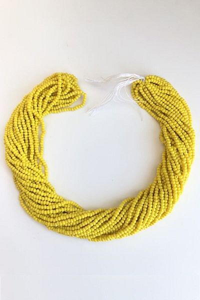 Hobigram Χάντρες Ποικιλία Array Sand Matte Yellow Beads 2 Mm – Χάντρες, Κομψό Σχέδιο, Γυναικείο Αξεσουάρ – Χάντρες – Bo