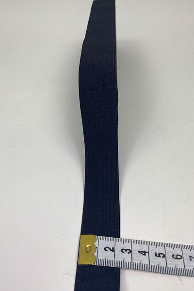 Hobigram Διακοσμητική Κορδέλα Μαύρη Επίπεδη Λάστιχο 2,5 cm 10 Mt – Διακοσμητική Κορδέλα, Κομψό Σχέδιο, Γυναικείο Αξεσουάρ – D