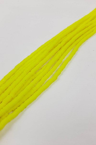 Hobigram Beads Assortment Yellow 4 mm Fimo Beads – Beads, Stylish Design, Women's Accessory – Beads – Beads