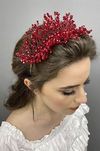 Hobigram Sirius Crystal Stone Henna and Bridal Crown for the Most Beautiful Brides – Crown, Crystal Stone, Stylish Model – Crown –