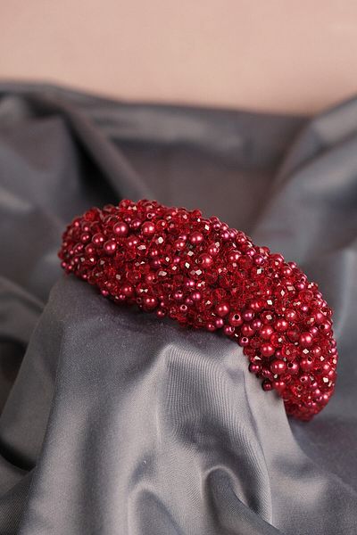 Hobigram Accesoriu de păr de mireasă cu mărgele Leal pentru cele mai frumoase mirese – Coroană, cu pietre de cristal, model elegant – Coroană