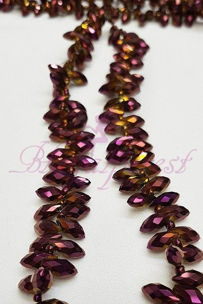 Hobigram Beads Assortment Brown Sequence Drop Crystal – Beads, Stylish Design, Women's Accessory – Beads – Bo