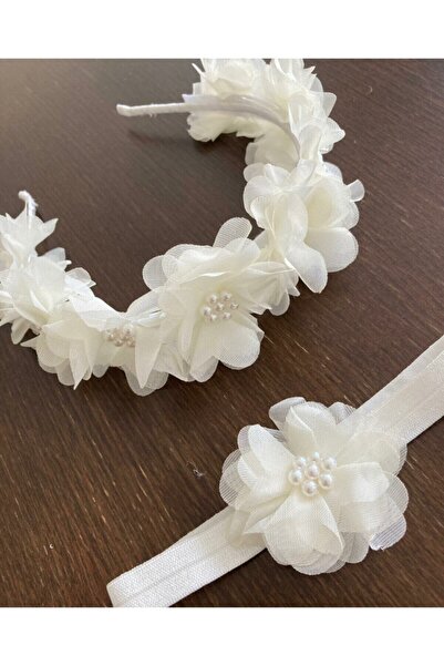 Hobigram Mother Baby Maternity Azalea Pearl Crown Set for the Most Beautiful Brides – Crown, Crystal Stone, Stylish Model – Crown –