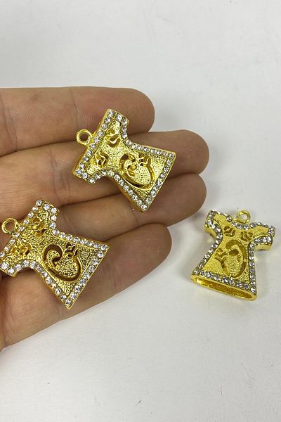 Hobigram Χάντρες Ποικιλία Πέτρα Kaftan Vav Letter Κεντημένο Tasbih Imamesi – Χάντρες, Κομψό Σχέδιο – Χάντρες – Bo