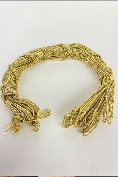Hobigram Χάντρες Ποικιλία Gold Glitter Brit Rope 1 τεμάχιο – Χάντρες, Κομψό Σχέδιο, Γυναικείο Αξεσουάρ – Χάντρες – Χάντρες