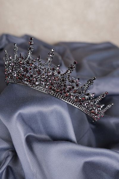 Hobigram Leonis Princess Model Bridal Henna Crown pentru cele mai frumoase mirese – Coroană, Crystal Stone, Model elegant, Tiara de mireasă