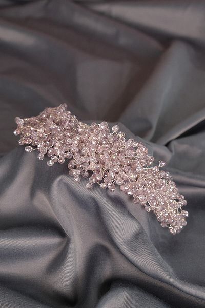 Hobigram Accesoriu pentru păr Coroana de mireasă cu mărgele de cristal Pollux pentru cele mai frumoase mirese – Coroană, cu pietre de cristal, model elegant