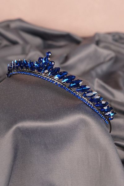 Hobigram Hair Accessory Wedding Accessory Thin Shuttle Bridal Henna Crown with Stones – Other Hair Accessories, Stylish Design