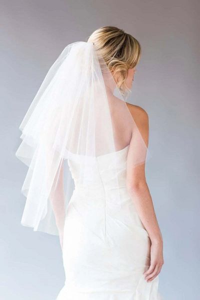 Hobigram Bridal Accessory Bridal Special Design Bridal Veil 2 Layers – Bridal Accessory, Stylish Design – Bridal Accesso