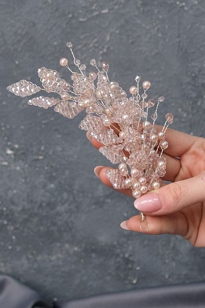 Hobigram Hair Accessory Rana Side Buckle Bridal Hair and Turban Accessory – Other Hair Accessories, Stylish Design