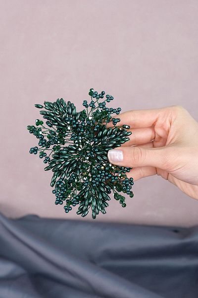 Hobigram Hair Accessory Special Hair Accessory Side Hair with Pearls and Turban Accessory – Other Hair Accessories – Other
