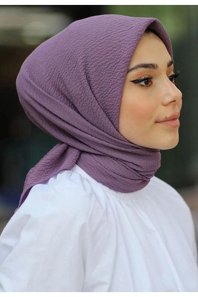 feronis Γυναικείο Μοντέλο Κασκόλ Mio Jazz Hijab _ Λεβάντα