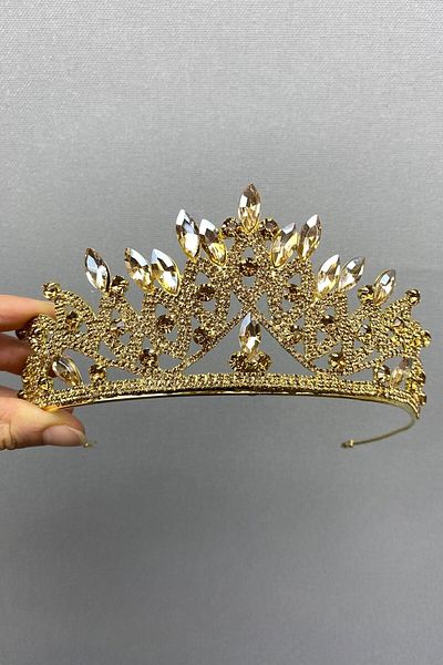 Hobigram Bridal Accessory Lilya Bridal Henna Crown and Earring Set – Bridal Accessory, Stylish Design, Women's Accessory