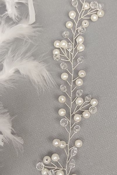 Hobigram Hair Accessory Crystal Beaded Hair Accessory – Other Hair Accessories, Stylish Design, Women's Accessory