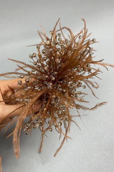 Hobigram Αξεσουάρ μαλλιών Αξεσουάρ μαλλιών με κρυστάλλινες χάντρες και φτερά – Άλλα αξεσουάρ μαλλιών, κομψό σχέδιο – Άλλα