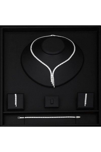 Hobigram Bridal Accessory Women's Waterway Set – Special Design, Accessory, Quality Production, Eye-Catching Style – Bride