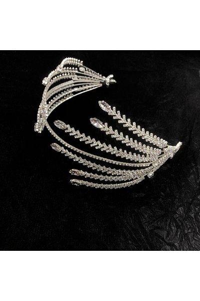 Hobigram Bridal Accessory Bridal Crown – Bridal Accessory – Bridal Accessory