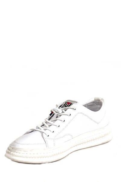 Bulldozer 231043 Δερμάτινα Παπούτσια Λευκά