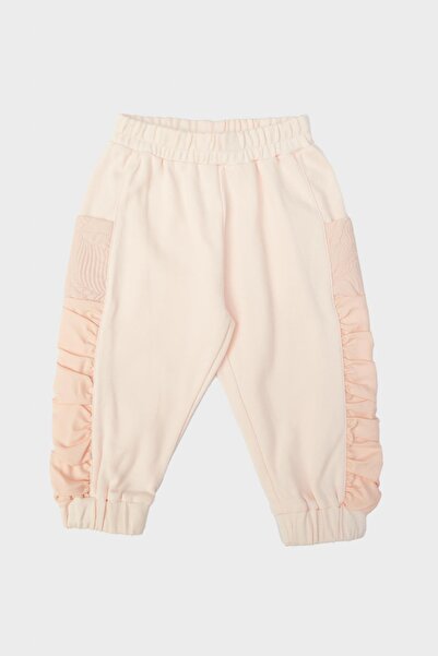 GB Baby بنطال رياضي بناتي وردي 23FW0BG2210