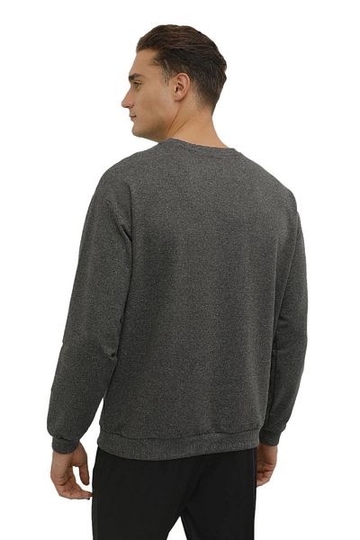 lumberjack Ανδρικό φούτερ Sn75 Bsc C Neck Sw 3Pr Sweat Anthracite