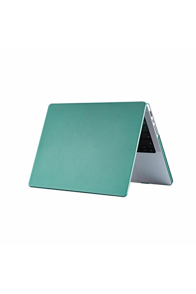 Genel Markalar Macbook Air 13 A2337 M1 İşlemcili Koruma Karbon Kılıfı Uyumlu Hardcase Kapak Kılıf