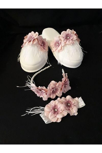 Hobigram Lohsa Sets Women's Slippers Crown Set - Special Design, Accessory, Quality Production, Eye-Catching Style - Lo